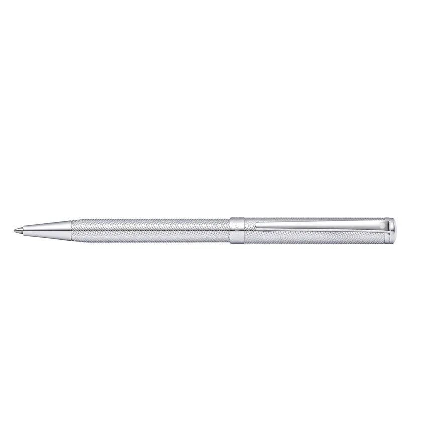 Sheaffer 9241 Intensity Engraved Ballpoint Pen Chrome with Chrome-Plated Trim