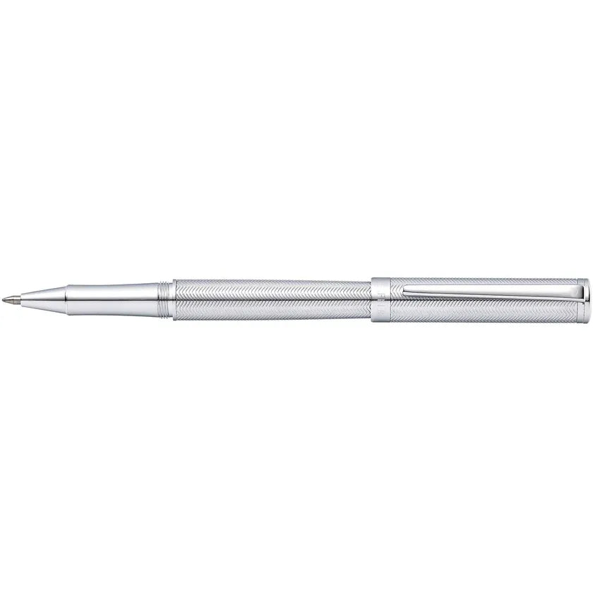 Sheaffer 9241 Intensity Engraved Rollerball Pen Chrome with Chrome-Plated Trim