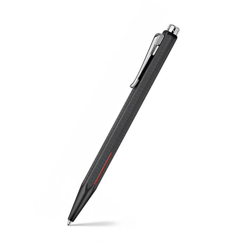 Caran d'Ache Ecridor Racing Black Chrome-Coated Ballpoint Pen Black