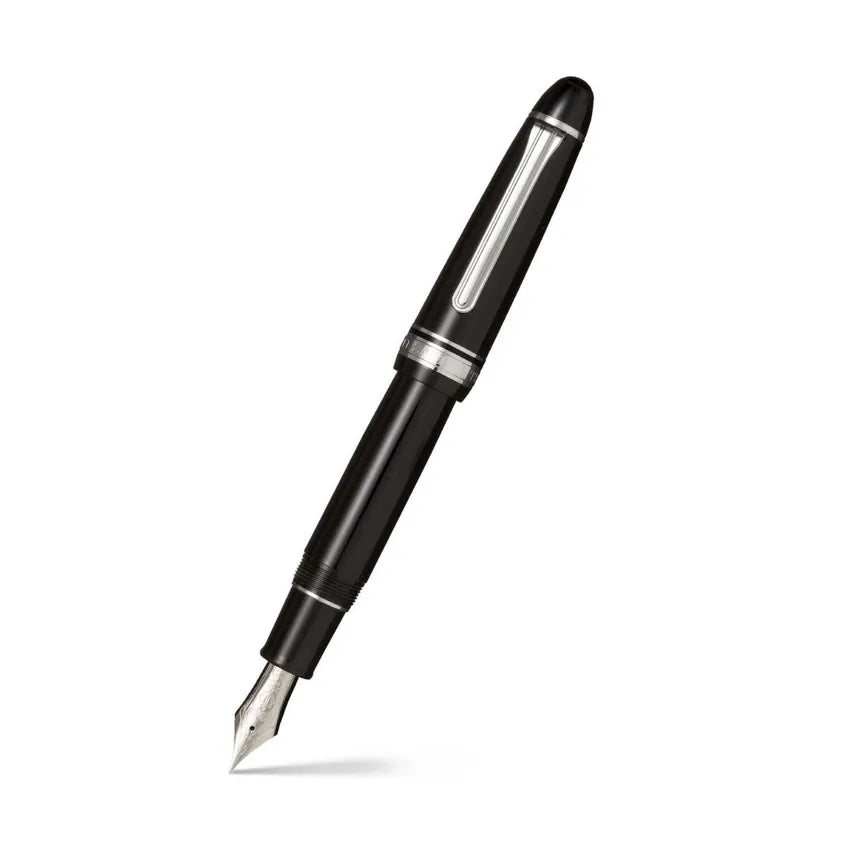 Sailor 1911 'King of Pens' Fountain Pen (21K Medium) Black with Rhodium-plated Trims