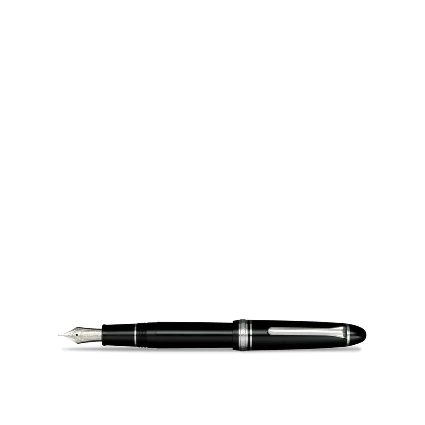 Sailor 1911 'King of Pens' Fountain Pen (21K Medium) Black with Rhodium-plated Trims