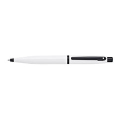 Sheaffer 9425 VFM Ballpoint Pen Glossy White with Matte Black Trim