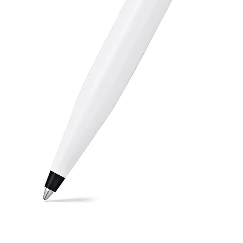 Sheaffer 9425 VFM Ballpoint Pen Glossy White with Matte Black Trim