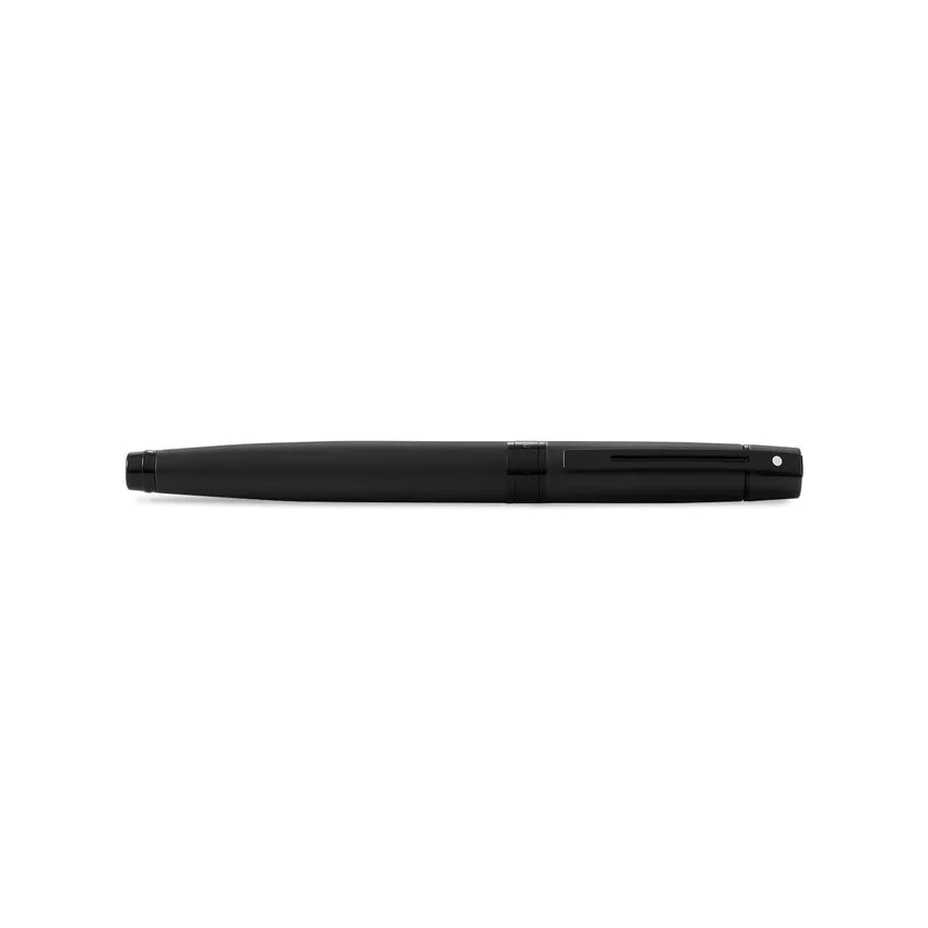 Sheaffer Gift 300 Lacquer Rollerball Pen Matte Black with Polished Black Trim