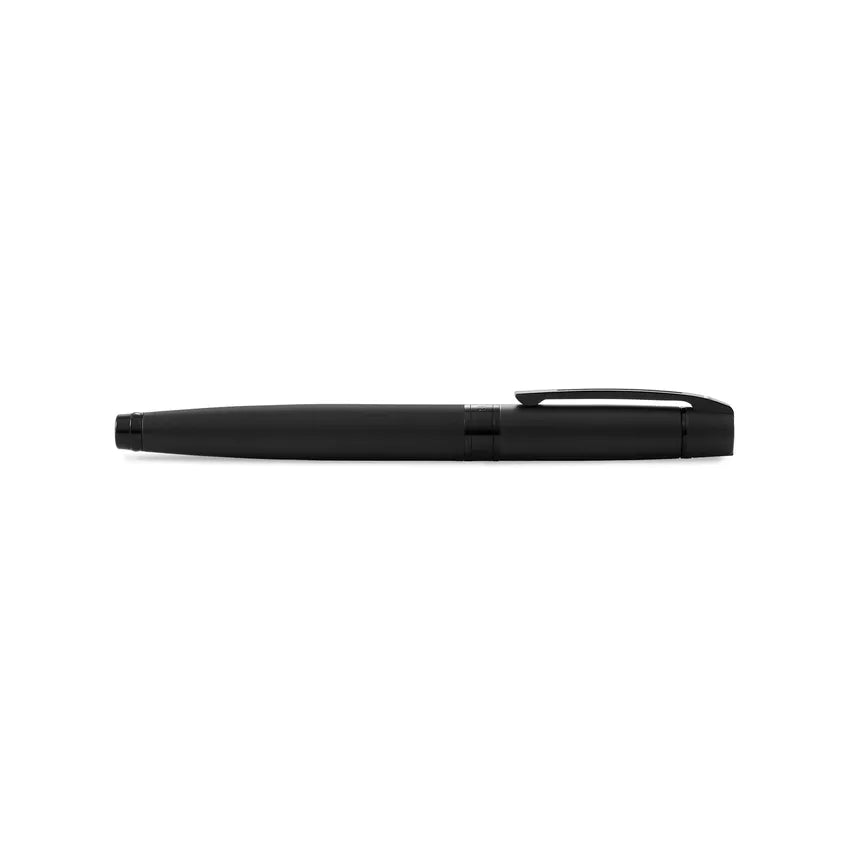 Sheaffer Gift 300 Lacquer Rollerball Pen Matte Black with Polished Black Trim