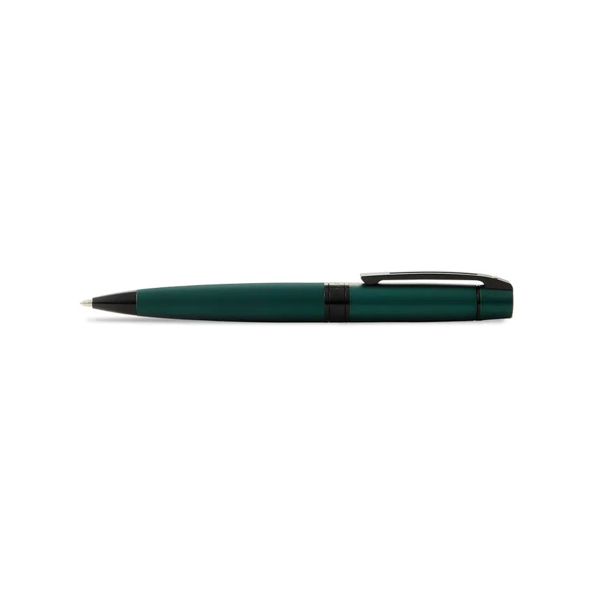 Sheaffer Gift 300 Lacquer Ballpoint Pen Matte Green with Polished Black Trim