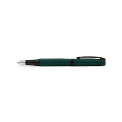 Sheaffer Gift 300 Lacquer Fountain Pen (Medium) Matte Green with Polished Black Trim