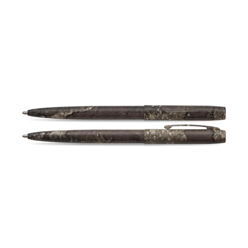 Fisher Space M4Ts Truetimber Strata Camouflage Wraped Cap-O-Matic Ballpoint Pen Khakhi Green