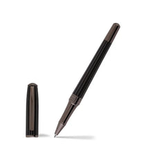 Hugo Boss Essential Pinstripe Rollerball Pen Black