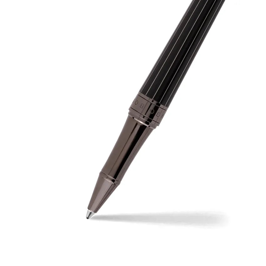 Hugo Boss Essential Pinstripe Rollerball Pen Black