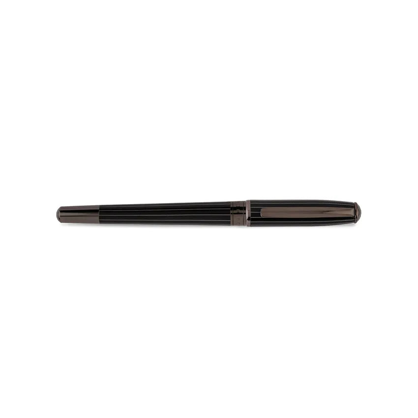 Hugo Boss Essential Pinstripe Rollerball Pen Black