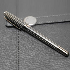 Hugo Boss Essential Pinstripe Rollerball Pen Black