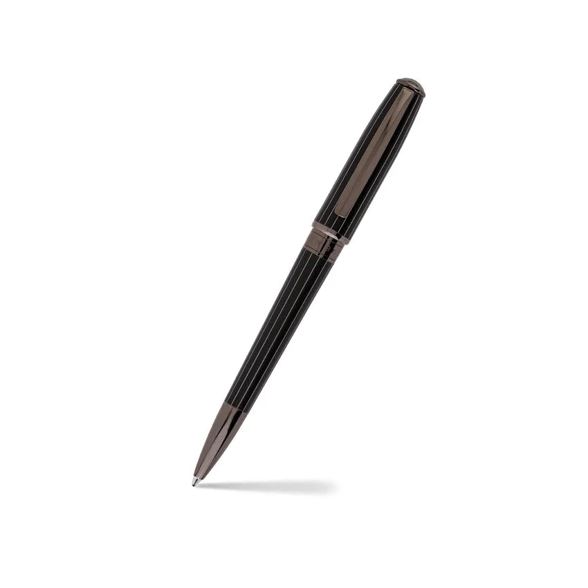 Hugo Boss Essential Pinstripe Ballpoint Pen Black