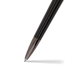 Hugo Boss Essential Pinstripe Ballpoint Pen Black