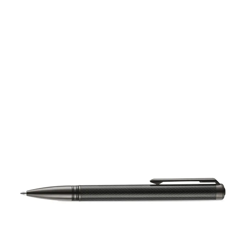 Lapis Bard Contemporary Special Edition Torque Ballpoint Pen - Carbon Fibre with Gunmetal Trim