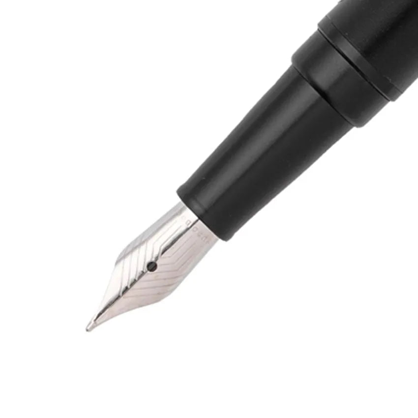 Hugo Boss Label Fountain Pen (Medium) - Black