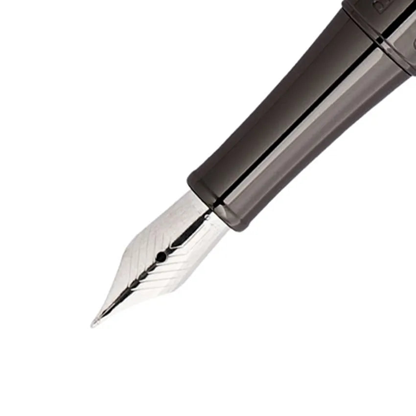 Hugo Boss Twist Fountain Pen (Medium) - Gunmetal