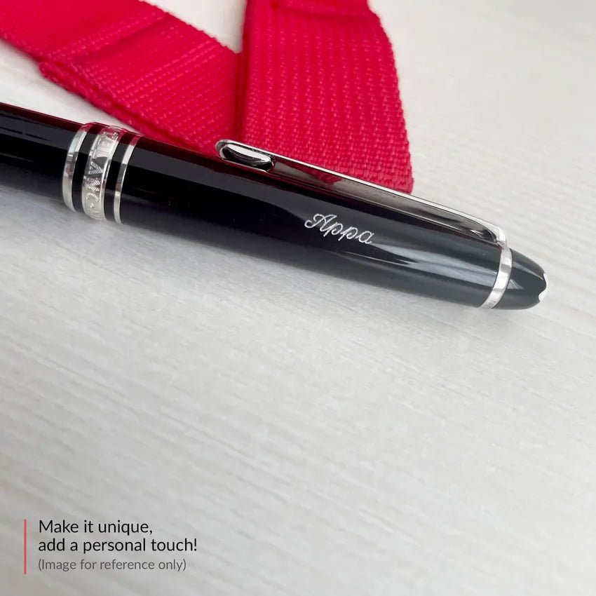 Montblanc Meisterstück 149 Medium Fountain Pen - Black With Platinum Trims