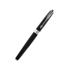 Parker Aster Matte Black Chrome Trim Fountain Pen – Medium Nib