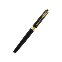 Parker Aster Matte Black Gold Trim Roller Ball Pen